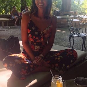 Floral Jumpsuit